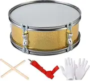 Keuyeo 13inch Snare Drum Set with Adjustable Strap - Percussion Marching Drum with Drumsticks for Learning and Performance