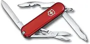 [Victorinox] Rambler Small Pocket Knife, 10 Functions, Phillips Screwdriver, Scissors, Red
