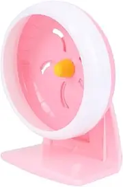 Levemolo Hamster Running Wheel Rat Hamster Budgie Car Rat Gecko Wheels Silent Hamster Wheel Pet Guinea Pig Enrichment Rats Rabbit Wheel Pet Running Wheel Pink
