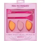 Makeup Brush Sponge Kit Portable Pack for Foundation/Blending/Eyeshadow Tools