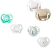Tommee Tippee Newborn 0-6M Soother Bundle Includes 6X Baby Dummies: Ultra-Lig...