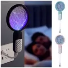 Electric Shock USB Mosquito Swatter UV Light Fly Bug Zapper Camping