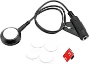 Kisangel 1 Set Professional Guitar Pickup Easy Install Piezoelectric Accessory for Acoustic Instruments No Punch Required for Guitar Ukulele Violin