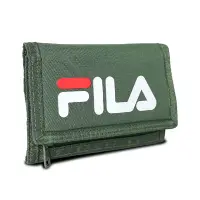 在飛比找Yahoo奇摩購物中心優惠-Fila 皮夾 Sport Wallet 三摺 男女款 斐樂