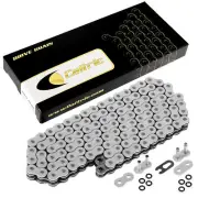 O-Ring White Drive Chain for Kawasaki EX250F Ninja 250R 1988-1990 1992-2012