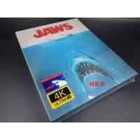 在飛比找蝦皮購物優惠-藍光BD 大白鯊 Jaws 4K UHD+BD雙碟XL雙面幻
