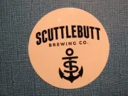 BEER Brewery STICKER ~ SCUTTLEBUTT Brewing Co Since 1996 - Everett, WASHINGTON