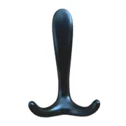 Taskmaster 130mm Matte Black Triple Robe Hook