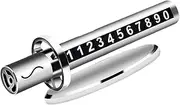 Parking Lot Phone Number Plates, Car Parking Card Plates, Aromatherapy Parking Parking | Most Vehicle Interior Accessories Dashboard Phone Display