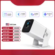 Full HD 1080P Mini Projector 4K Android WiFi 3D Home Theater Portable Projetor
