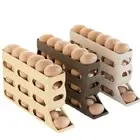 Plastic Egg Roller Rack Refrigerator Egg Storage Box for Kitchen Dedicated