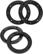 COSMEVIVI 4pcs Abs Speaker Spacer Rings for Car Audio Enhance Sound Quality Easy Installation for Cars Boats Trucks for Upgrading Audio Experience