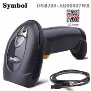 Symbol Motorola DS4208 2D USB Laser Barcode Scanner w Cable DS4208-SR00007WR