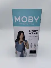 NEW Moby Wrap Evolution Adjustable (one size) Baby Carrier Wrap (8-33lbs) Mist