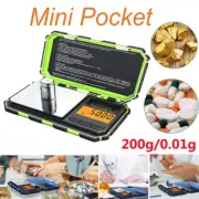 Digital Mini Scale 200g 0.01g Pocket Scale Electronic Smart Jewellery Scale NEW