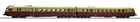 Roco 73177 Rail Car Train ALN442/448 FS Ep.iv DCC Zimo Sonddecoder Ho New