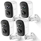 Security Cameras Wireless Outdoor, 2K Battery Powered WiFi Cameras for Home S...