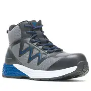Bates E09101 Men's Rush Mid Composite Toe Grey Mesh Lightweight Work Shoes