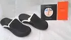 Vionic Sharon Women’s US 6 Black Suede, Faux Sherpa Lined Slippers/ Mules/Flats