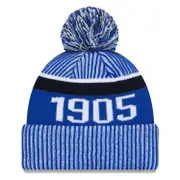 New Era Winter Hat Bobble Beanie - CUFF FC Chelsea Royal
