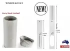 Portable Air Conditioner Spare Parts Outlet Oblate Gob+Window KIT set 1.05M