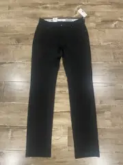 NWT BRAX Feel Good Chuck Modern Hi-Flex Black Jersey Pants 31X34