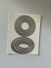 Stampin' Up! Stitched Shapes Framelits Dies Squares Circles Oval 145372