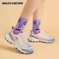 在飛比找Yahoo!奇摩拍賣優惠-斯凱奇 SKECHERS女鞋 D'Lites 熊貓鞋 厚底鞋