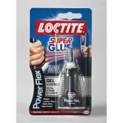 Loctite 3g SUPER GLUE POWER FLEX Rubber Infused Formula Adhesive