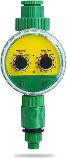 Eacam Irrigation Water Timer Controller Garden Electronic Programmable Automatic Watering Timer Waterproof Water to Hose Timer for Outdoor Parterre