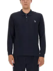 [Ps Paul Smith] Ps Paul Smith-Polo Shirt With Zebra Patch-Uomo XL