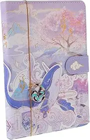 FOMIYES Magnetic Buckle Notebook School Planner Academic Year Aesthetic for Travelers Office Workers Teachers