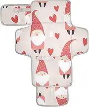 Reusable Portable Changing pad with Tissue Pocket Diaper mat Changing pad Travel for Moms, Dads