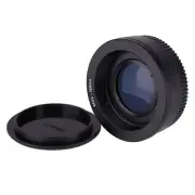 M42 Lens to Nikon AI F mount camera adapter with glass focus to infinity +2cap