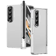 For Samsung Galaxy Z Fold4 5G Samsung Fold 4 Hinge Flip Case - Two Tone Contact Lens