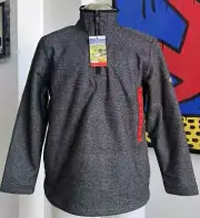 ORVIS PULLOVER FLEECE SHERPA LINED JACKET MEN SIZE MED NWT