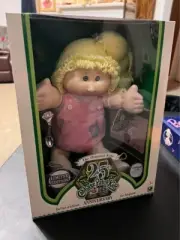 25th Anniversary Cabbage Patch Kid Doll "Annabelle Louann" Blonde hair Blue Eyes