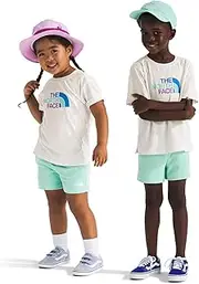 [THE NORTH FACE] NF0A8ANU56R Kid Cotton Summer Set Tracksuit Unisex White Dune-Bright Foam Size 3