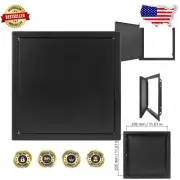 12" x 12" Access Panel Door – Steel Construction with Anthracite Polymer Coating