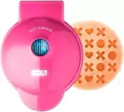 Dash LOVE XOXO Waffle Iron or Nostalgia Mini Bundt Donut Maker- NIB