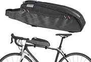 Bike Frame Bag - Waterproof Bike Frame Bag | Waterproof Bike Phone Holder with Quick Release | Phone Pouch with Reflective Strip Sun Visor | 1L Multifunctional Top Tube Mount Case Holder for D