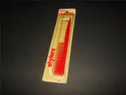 VINTAGE MI LOR JEWELS STYLERS ROWS HAIR STYLIST DESIGNER STYLING COMB BRUSH 822
