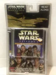 Star Wars Episode I The Phantom Menace Read Along CD & Book. Fast Shipping