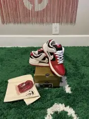 WARREN LOTAS DUNK JASON VORHEE “CHICAGO” NEW SIZE 6 RED ALPINE WHITE IN HAND!
