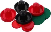JOINPAYA 1Set Air Hockey and Official Paddle for Tabletop Play Durable Construction Safe for Adults for Travel and Easy to Learn
