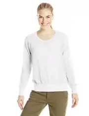 Merrell Women's Salina Pullover, Netted Layering Top, White, X-Small - New