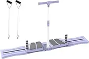Pilates Board for Home Workout,Abdominal Exerciser Fitness Board - Portable Heavy-Duty Training Equipment, Non-slip Home Gym Accessories for Yoga Practice Exercise