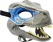 Multicoloured Velociraptor Blue Mask - 1pc