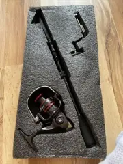 Qudrakast Fishing Rod and Reel - High Precision Machined Pattern BJ3000