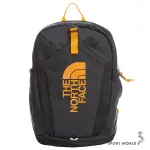 THE NORTH FACE 北面 後背包 兒童背包 水壺袋 姓名標籤 黑灰【運動世界】NF0A52VXAOX